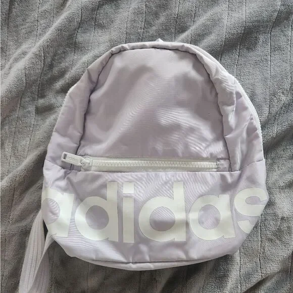 Adidas Mini lavender bagpack - Picture 1 of 3